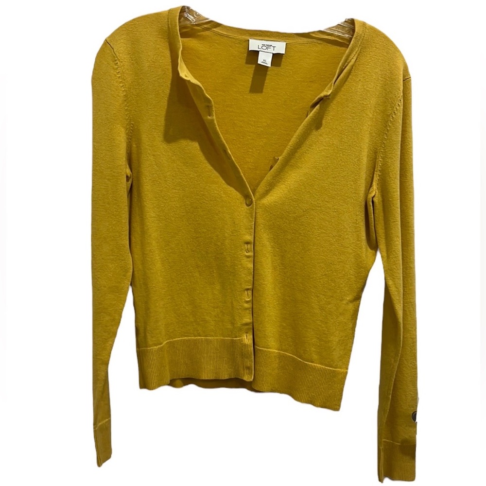 LOFT Yellow Sweater